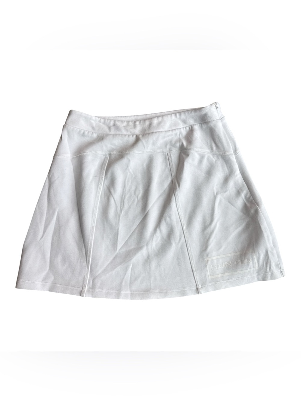 Hunter White Athletic Skirt